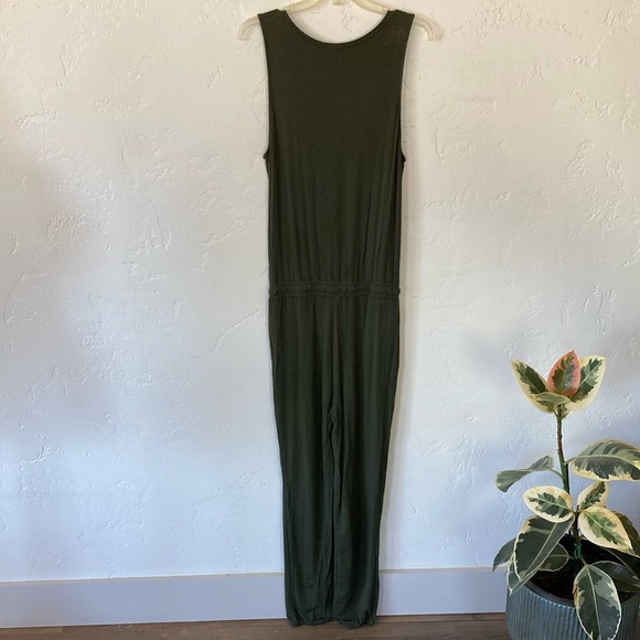 Olive Green  Daily Ritual Jumpsuit - Picture 7 of 7